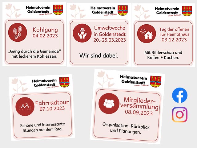 Projekt – Heimatverein Goldenstedt Social Media